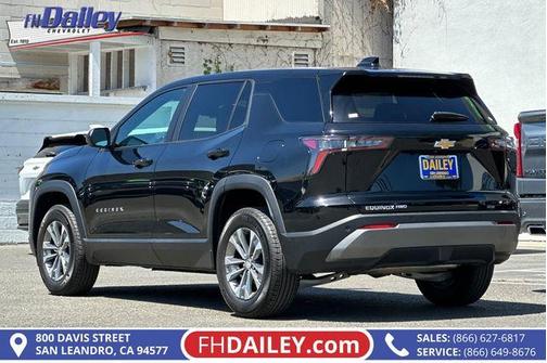 Black Metallic 2025 Chevrolet Equinox LT