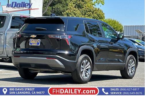 Black Metallic 2025 Chevrolet Equinox LT