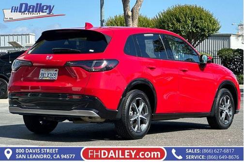 Red 2024 Honda HR-V EX-L