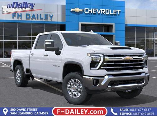 Summit White 2026 Chevrolet Silverado 2500 LTZ