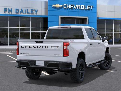 Summit White 2026 Chevrolet Silverado 1500 Custom Trail Boss
