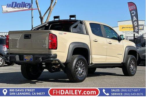Sand Dune Metallic 2021 Chevrolet Colorado ZR2