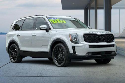 Gray 2022 Kia Telluride SX