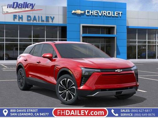 Radiant Red 2025 Chevrolet Blazer EV LT