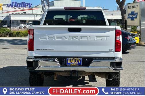 Summit White 2025 Chevrolet Silverado 2500 LT