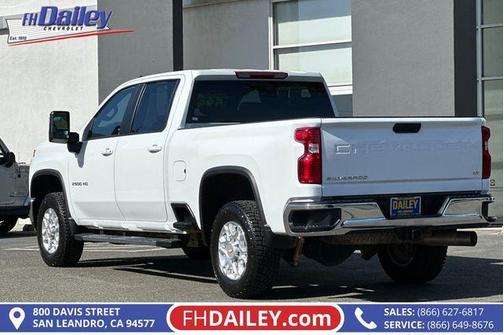 Summit White 2025 Chevrolet Silverado 2500 LT