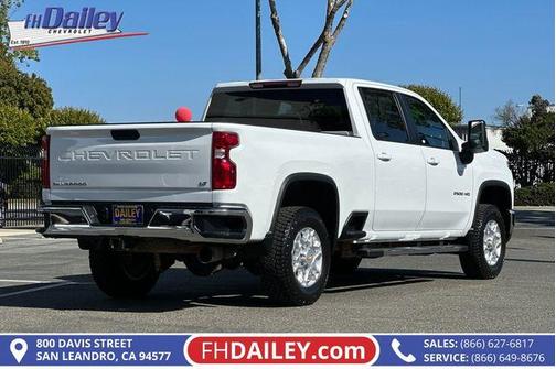 Summit White 2025 Chevrolet Silverado 2500 LT