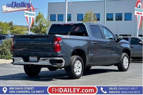 Shadow Gray Metallic 2022 Chevrolet Silverado 1500 Limited LT