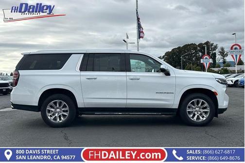 Summit White 2024 Chevrolet Suburban Premier