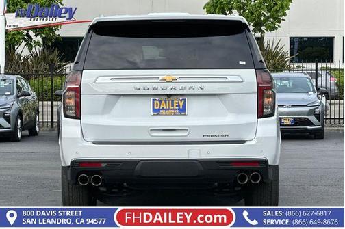 Summit White 2024 Chevrolet Suburban Premier