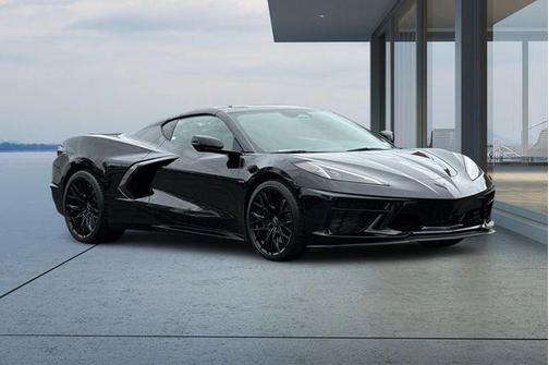 Black 2024 Chevrolet Corvette Stingray w/1LT