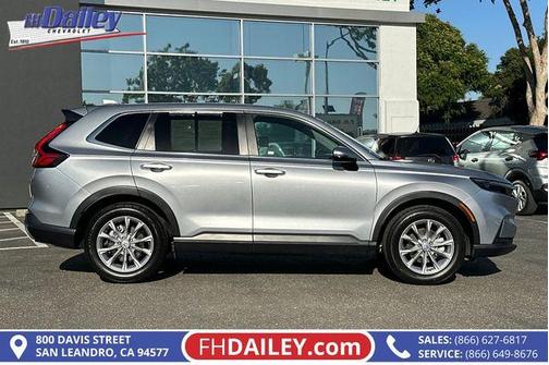 Silver 2025 Honda CR-V EX