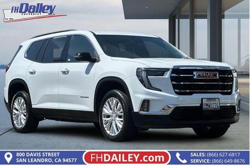 Summit White 2024 GMC Acadia Elevation