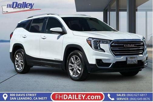 Summit White 2024 GMC Terrain SLT