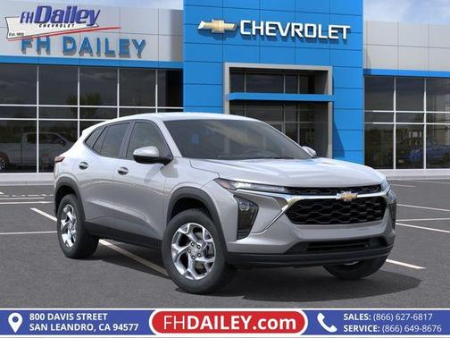 Sterling Gray Metallic 2026 Chevrolet Trax LS