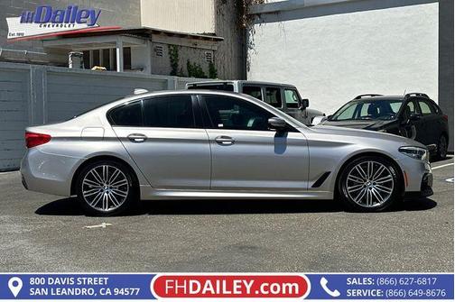 Silver Metallic 2019 BMW 530 i