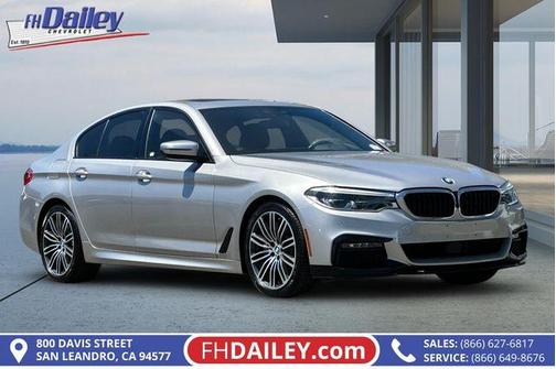 Silver Metallic 2019 BMW 530 i