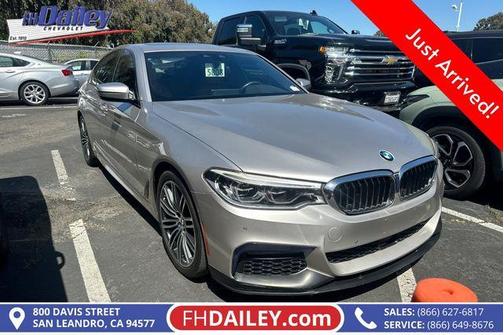 Silver Metallic 2019 BMW 530 i