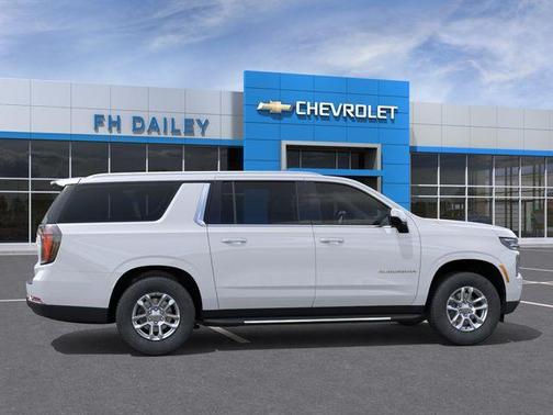 Summit White 2026 Chevrolet Suburban LS