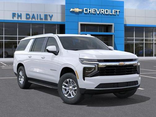 Summit White 2026 Chevrolet Suburban LS