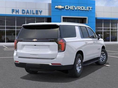 Summit White 2026 Chevrolet Suburban LS