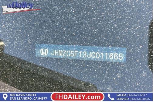 Green 2018 Honda Clarity Plug-In Hybrid Base