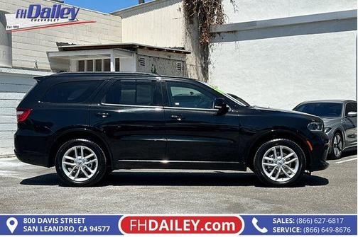 Black Clearcoat 2024 Dodge Durango GT