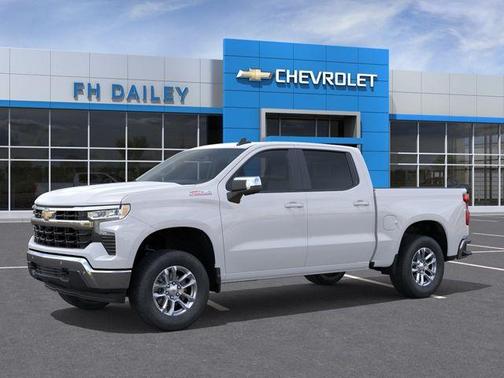 Summit White 2026 Chevrolet Silverado 1500 LT