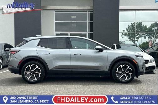 Sterling Gray Metallic 2025 Chevrolet Equinox EV LT