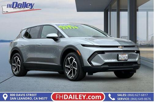 Sterling Gray Metallic 2025 Chevrolet Equinox EV LT