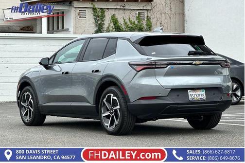 Sterling Gray Metallic 2025 Chevrolet Equinox EV LT