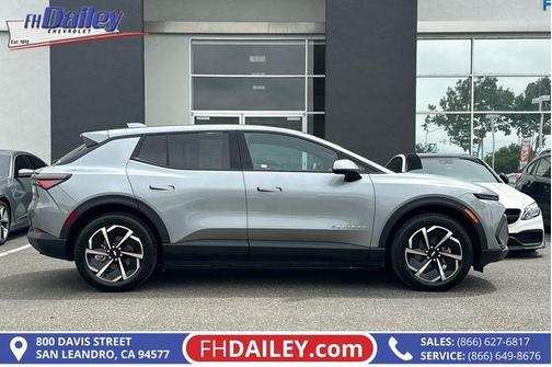 Sterling Gray Metallic 2025 Chevrolet Equinox EV LT