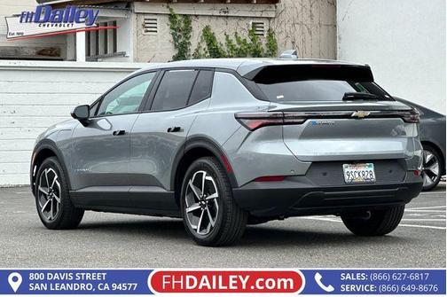 Sterling Gray Metallic 2025 Chevrolet Equinox EV LT