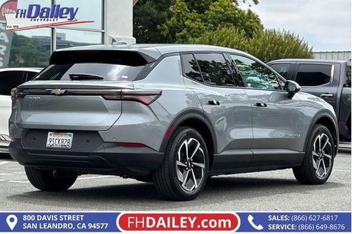 Sterling Gray Metallic 2025 Chevrolet Equinox EV LT