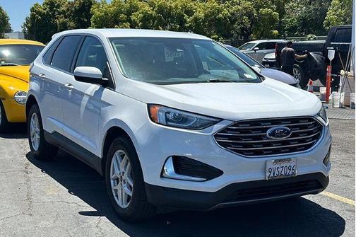 Oxford White 2022 Ford Edge SEL