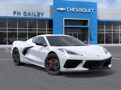 Arctic White 2026 Chevrolet Corvette Stingray w/1LT