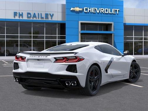 Arctic White 2026 Chevrolet Corvette Stingray w/1LT