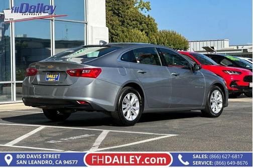 Sterling Gray Metallic 2023 Chevrolet Malibu LT