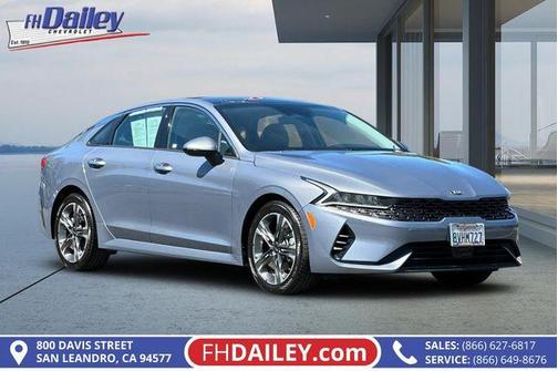 Silver 2021 Kia K5 EX