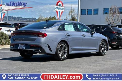 Silver 2021 Kia K5 EX