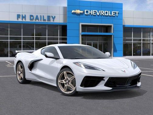 Arctic White 2026 Chevrolet Corvette Stingray w/1LT