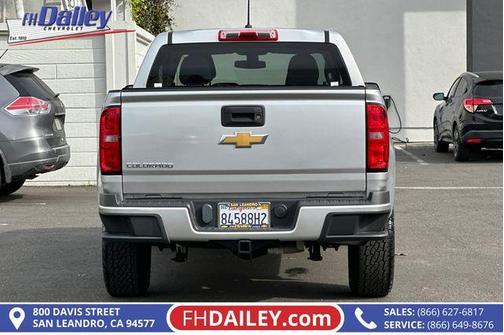 Silver Ice Metallic 2018 Chevrolet Colorado WT