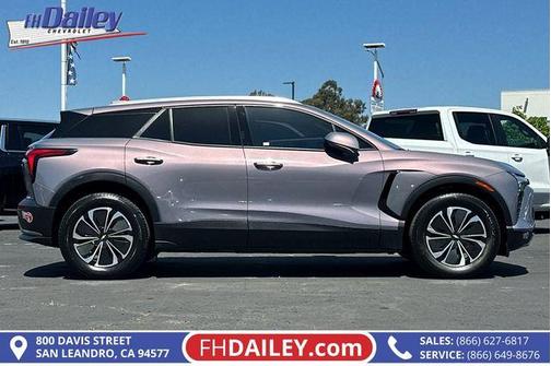 Galaxy Gray Metallic 2024 Chevrolet Blazer EV LT