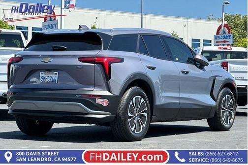Galaxy Gray Metallic 2024 Chevrolet Blazer EV LT