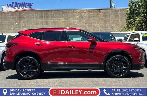 Radiant Red 2025 Chevrolet Blazer RS