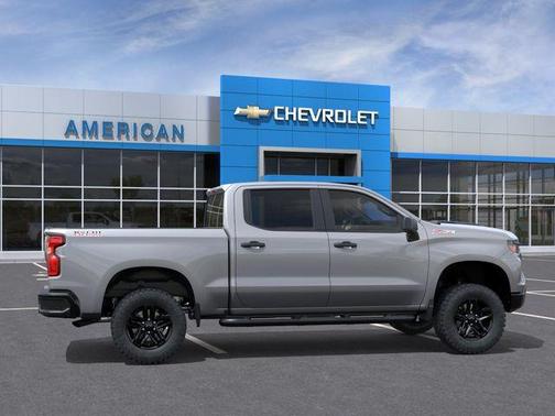 Sterling Gray Metallic 2026 Chevrolet Silverado 1500 Custom Trail Boss