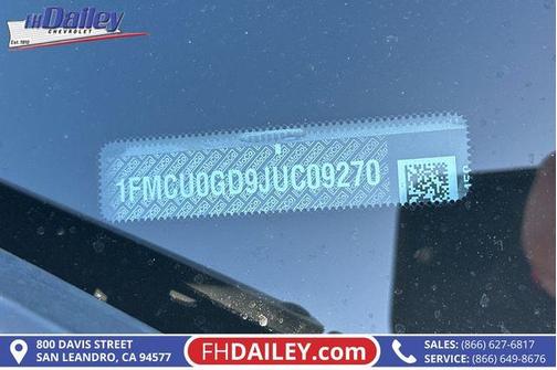 Magnetic 2018 Ford Escape SE
