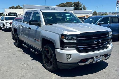Silver Ice Metallic 2018 Chevrolet Silverado 1500 LTZ