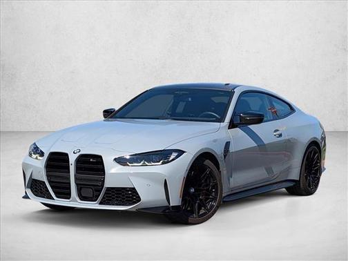 Gray Metallic 2024 BMW M4 Competition