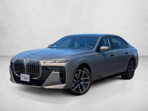 Gray Metallic 2023 BMW 740 i